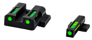 The HiViz LiteWave H3 Sight Set for S&W M&P Shield are ideal for folks looking for an enhanced sight picture on their compatible on their firearm.